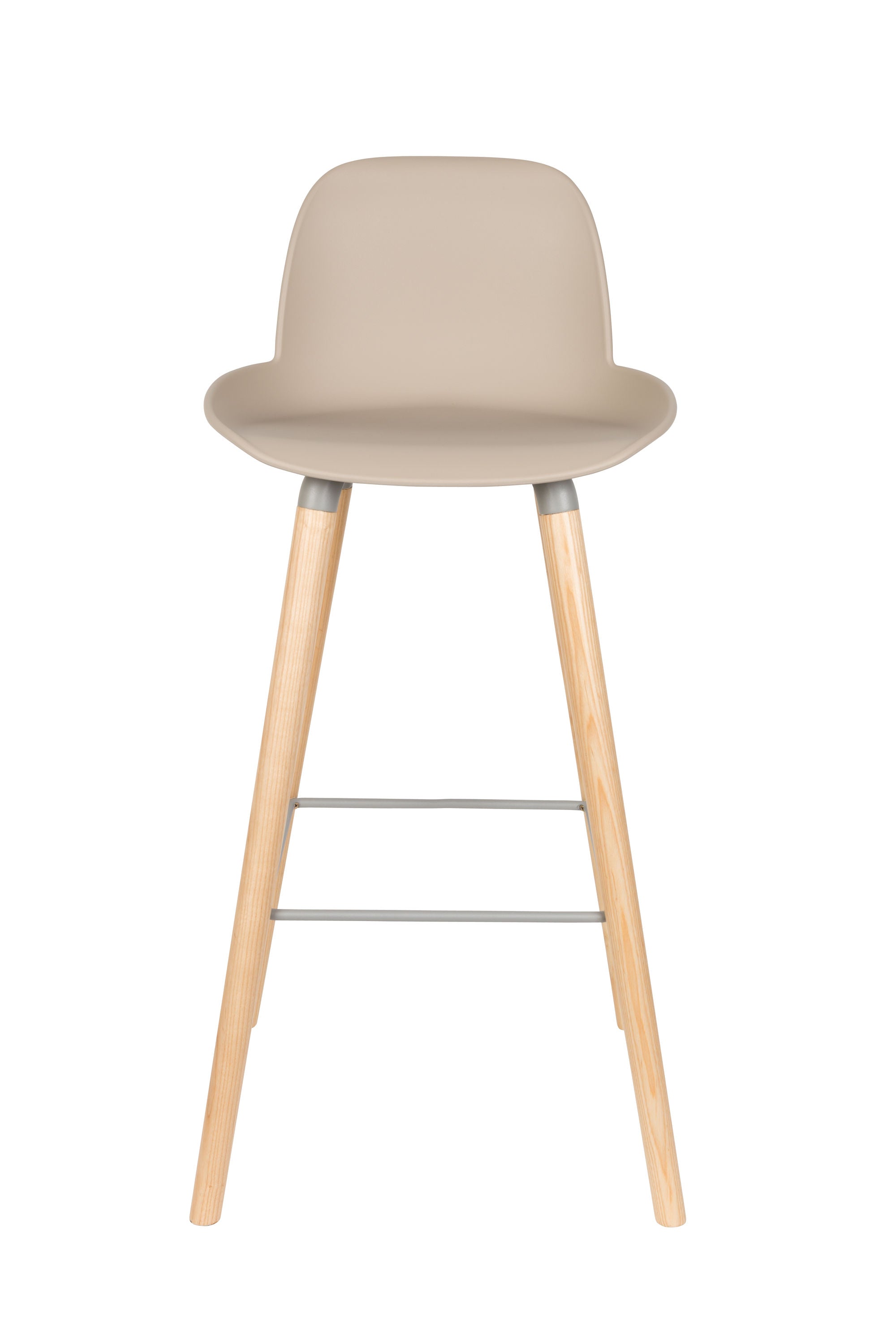 Zuiver Set of 2 Albert Kuip Taupe Bar Stool